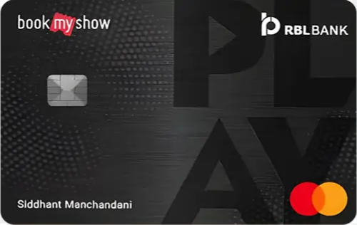 BookMyShow RBL Bank Play Credit Card