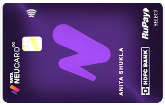 Tata Neu Infinity HDFC bank credit card